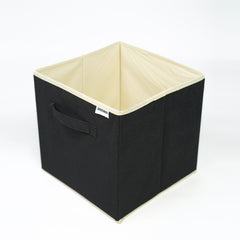 Foldable Burlap Storage Cubes