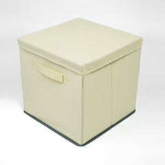 Foldable Burlap Storage Cubes