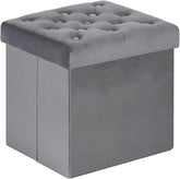New Velvet Ottoman Storage 38x38cm