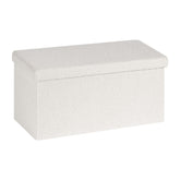 Boucle Foldable Storage Ottoman