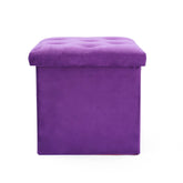 Storage Ottoman Purple