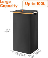 Foldable Fabric Laundry Baskets with Removable Laundry Bag