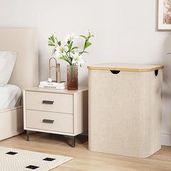 Foldable Fabric Laundry Baskets with Removable Laundry Bag