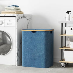 Foldable Fabric Laundry Baskets with Removable Laundry Bag