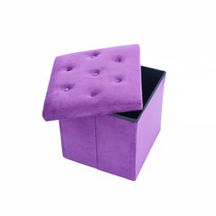 Storage Ottoman Purple