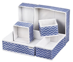 Pack of 6 Fabric Drawer Organizers