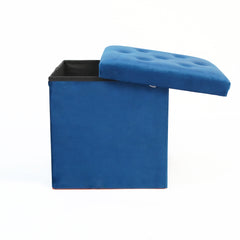 Storage Ottoman Blue