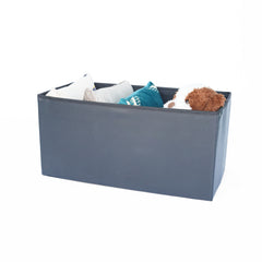 Foldable Leather Designed Storage Ottoman