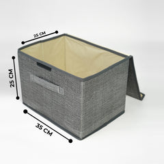 Fabric Storage Boxes With Lids For Wardrobe