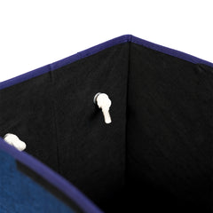 Laundry Basket with handled-Blue