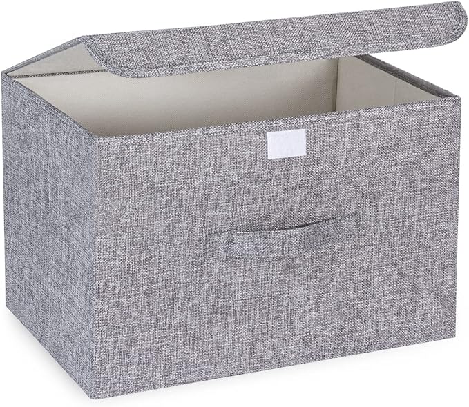Fabric Storage Boxes With Lids For Wardrobe