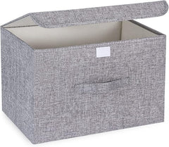 Fabric Storage Boxes With Lids For Wardrobe
