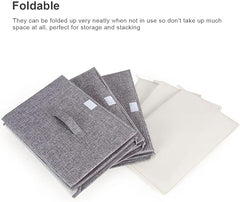 Fabric Storage Boxes With Lids For Wardrobe